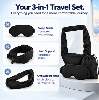 NAPVOY™ 3-in-1 Travel Sleep Set